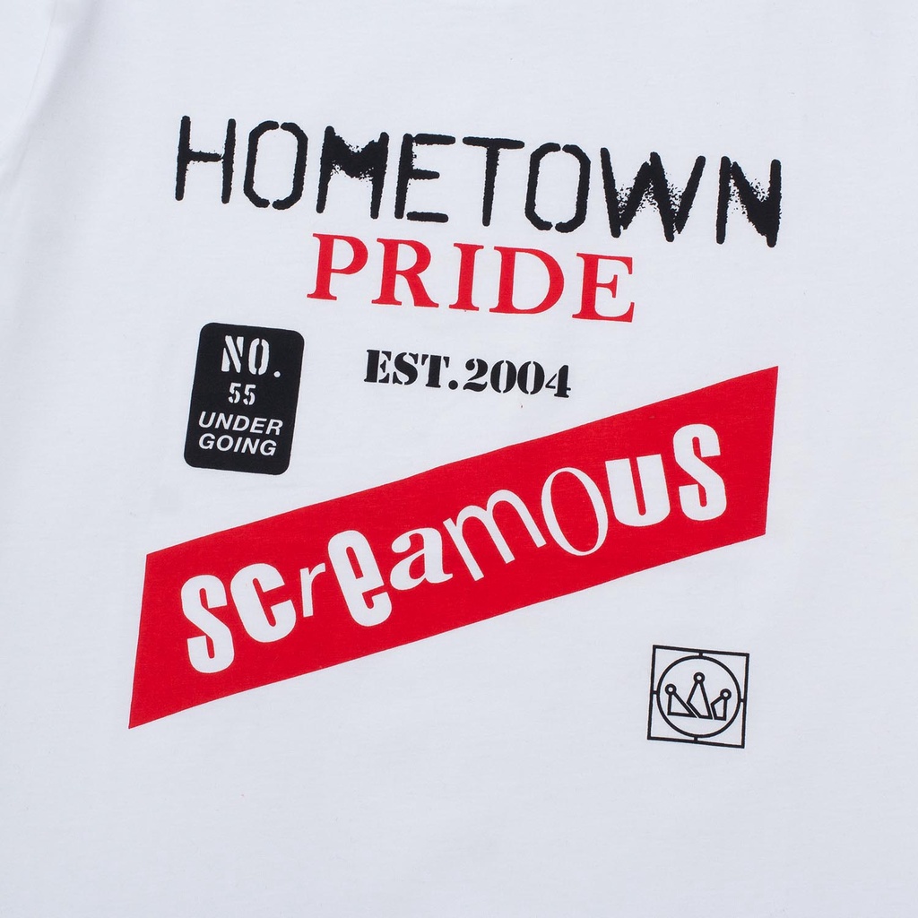 Screamous Kaos T-Shirt PUNK WHITE