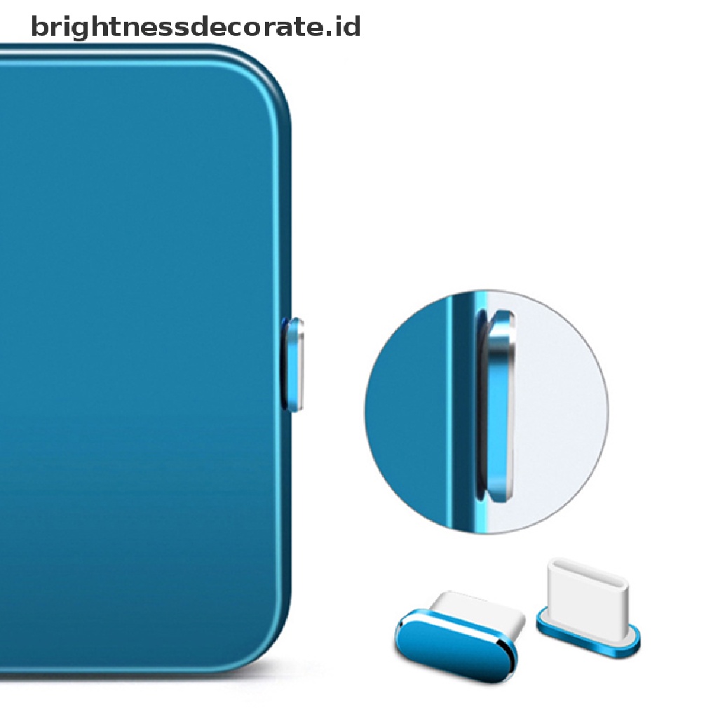 [Birth] Colokan anti Debu Usb Tipe C, Topi Debu Plug Port Usb C Kompatibel Untuk Chargi Tipe C [ID]