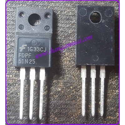 FDPF51N25 FDPF51N25 FDPF 51N25 250V 51A N-Ch MOSFET TO-220F