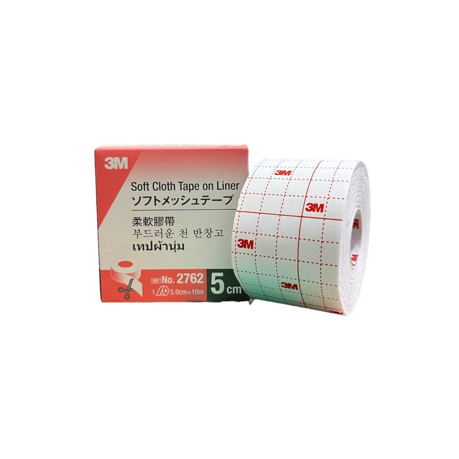 3M Soft Cloth Tape 5cm x 10m Perban Luka / penutup luka 5cm x 10m