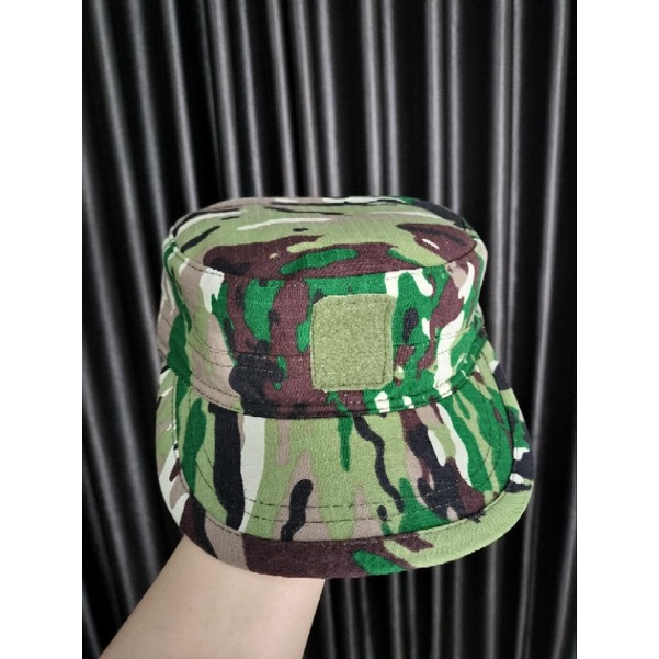 Topi pet tni ad terbaru bahan velbet Balotelli topi pet NKRI