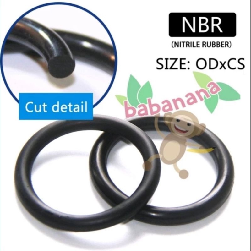 150pcs Rubber O-Ring Assortment washer ring seal kit cincin karet