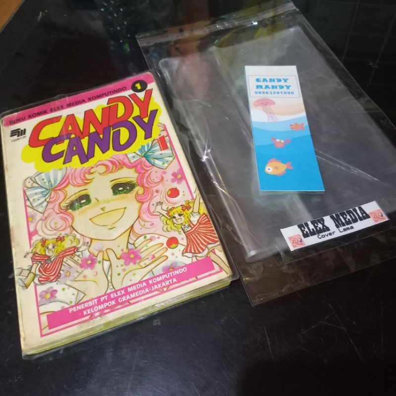 

Sampul Mika Komik Terbitan Lama Cover Dobel Candy Candy (PO PreOrder 15 hari)
