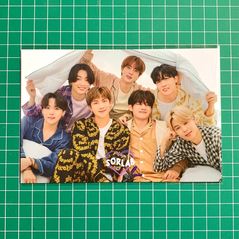 [OFFICIAL] BTS YET TO COME (YTC) BUSAN HOTEL THEMED PACKAGE GROUP OT7 POSTCARD