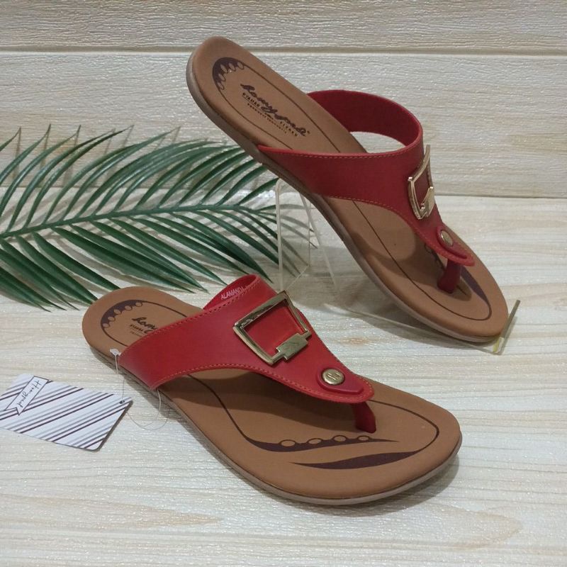 HOMYPED SANDAL FLAT WANITA ALAMANDA  N25