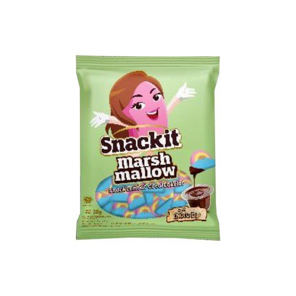 Kino Snackit Marshmallow Rainbow with Choco Dip [30 gr]