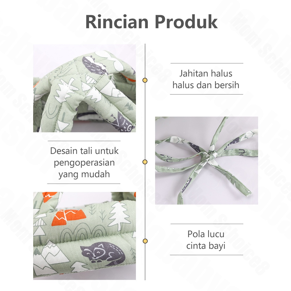 Halo Baby Topi Pelindung Kepala Bayi Anti Bentur/helm bayi/Infant protective hat/Baby Head Safety Helmet