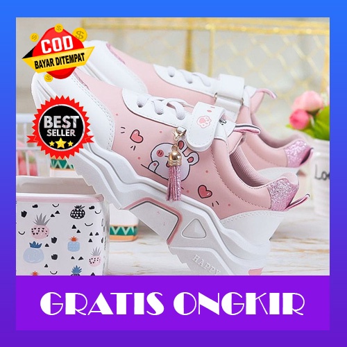 Sepatu Anak Sekolah Sd Original Snekaers Anak-Anak Cowok Cewek Umur 8-10 Tahun Perempuan Laki Laki B