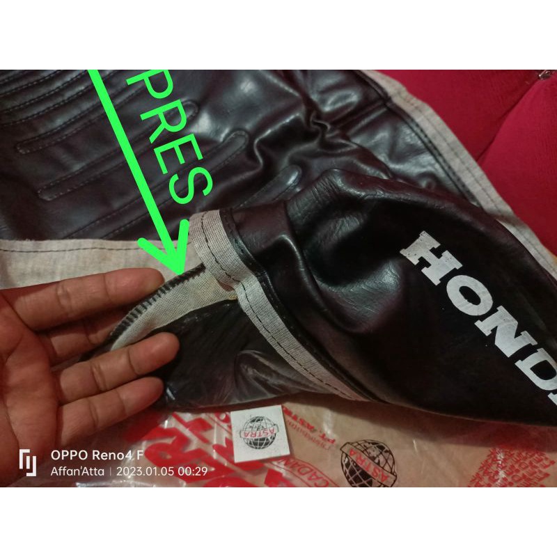 SARUNG JOK HONDA CG 110 N CG 125 NKULIT JOG CG NOS FEDERAL