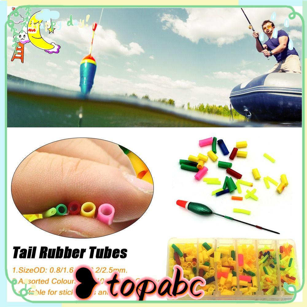 Top 50 Pcs Memancing Mengapung Lengan Mini Memancing Barang Aksesoris Silicone boilie stop Garis Tetap
