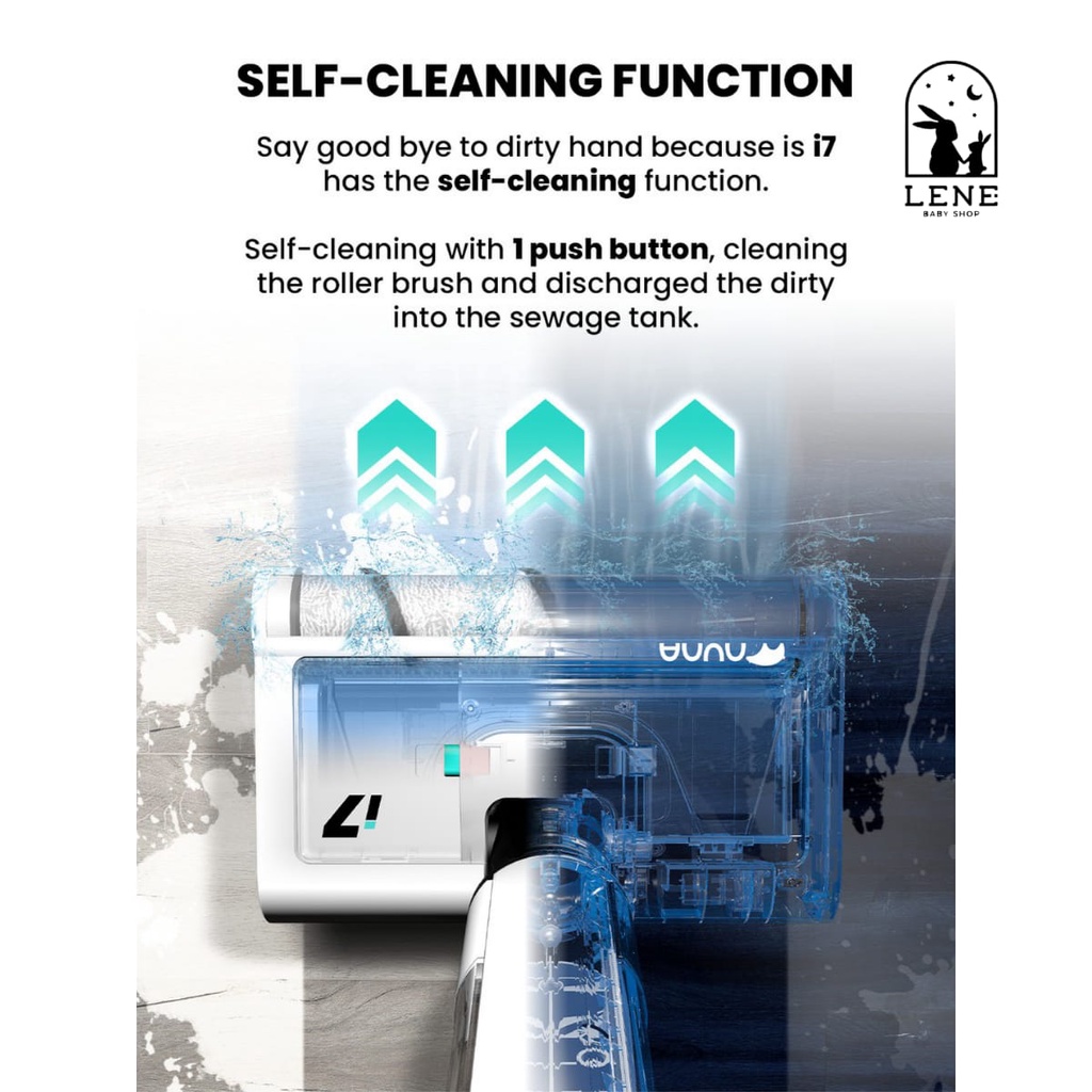 NUNA I7 Cordless Wet Dry Sterilisation Vacuum Cleaner