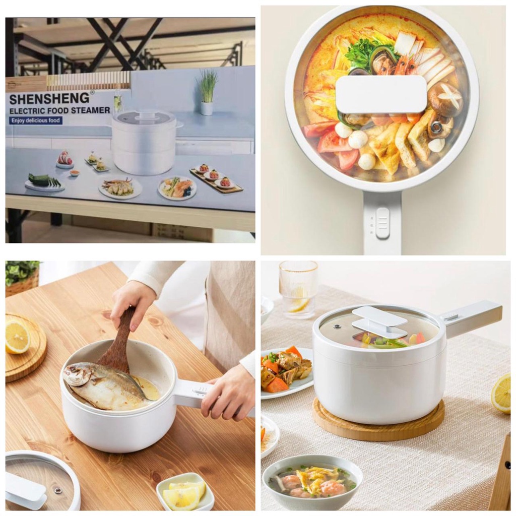 Panci Listrik 2 in 1 Multifungsi  shensheng SS-D2101