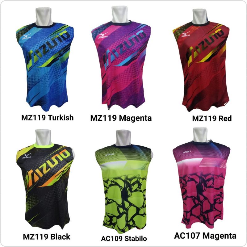 SINGLET Volley / Kaos Singlet Voli / Kaos Atasan Voli / Jersey Volley Dewasa / Baju Olahraga Pria