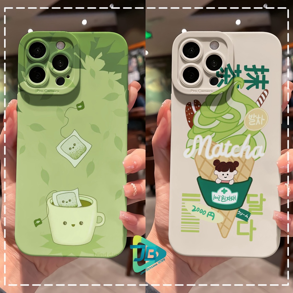 CUSTOM CASE SOFTCASE SILIKON PROCAMERA MATCHA CUSTOM XIAOMI REDMI 6A 8 8A PRO 9 9A 9C 10A NOTE 8 9 10 10S POCO M3 M4 JB6557