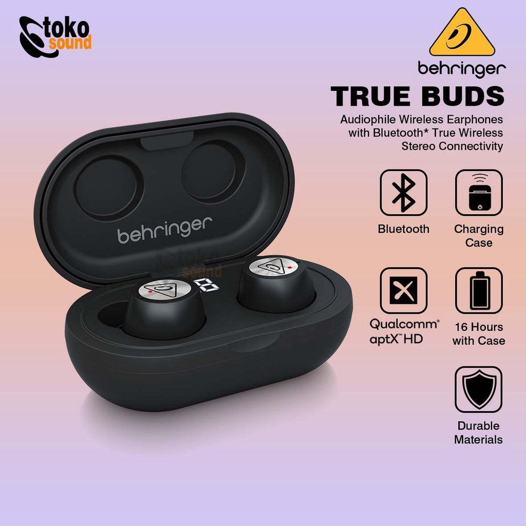 Behringer True Buds Wireless Bluetooth Earphones
