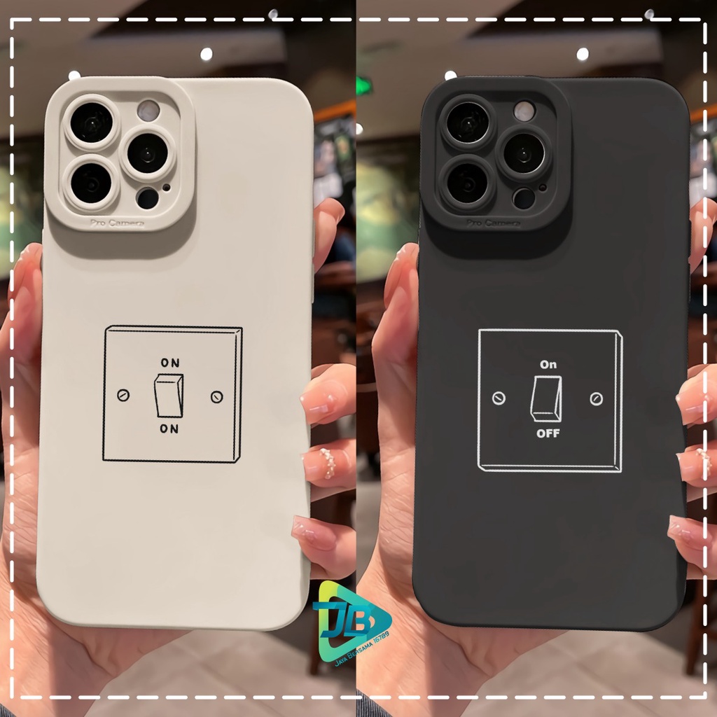 CUSTOM CASE SOFTCASE SILIKON PROCAMERA ON OFF CUSTOM OPPO REALME VIVO XIAOMI SAMSUNG INFINIX IPHONE FOR ALL TYPE JB6676