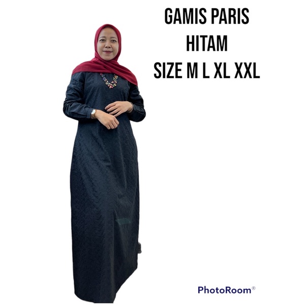 GAMIS HITAM PARIS