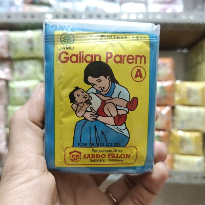 

JAMU GALIAN PAREM SABDO PALON (isi 10 sachet)