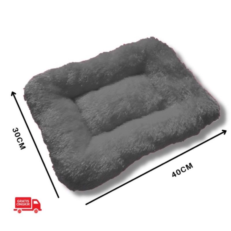 KASUR KUCING ALAS KUCING BULU RASFUR KASUR HEWAN