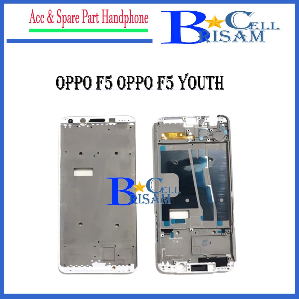 TULANG TENGAH / FRAME LCD OPPO F5 OPPO F5 YOUTH ORIGINAL WHITE