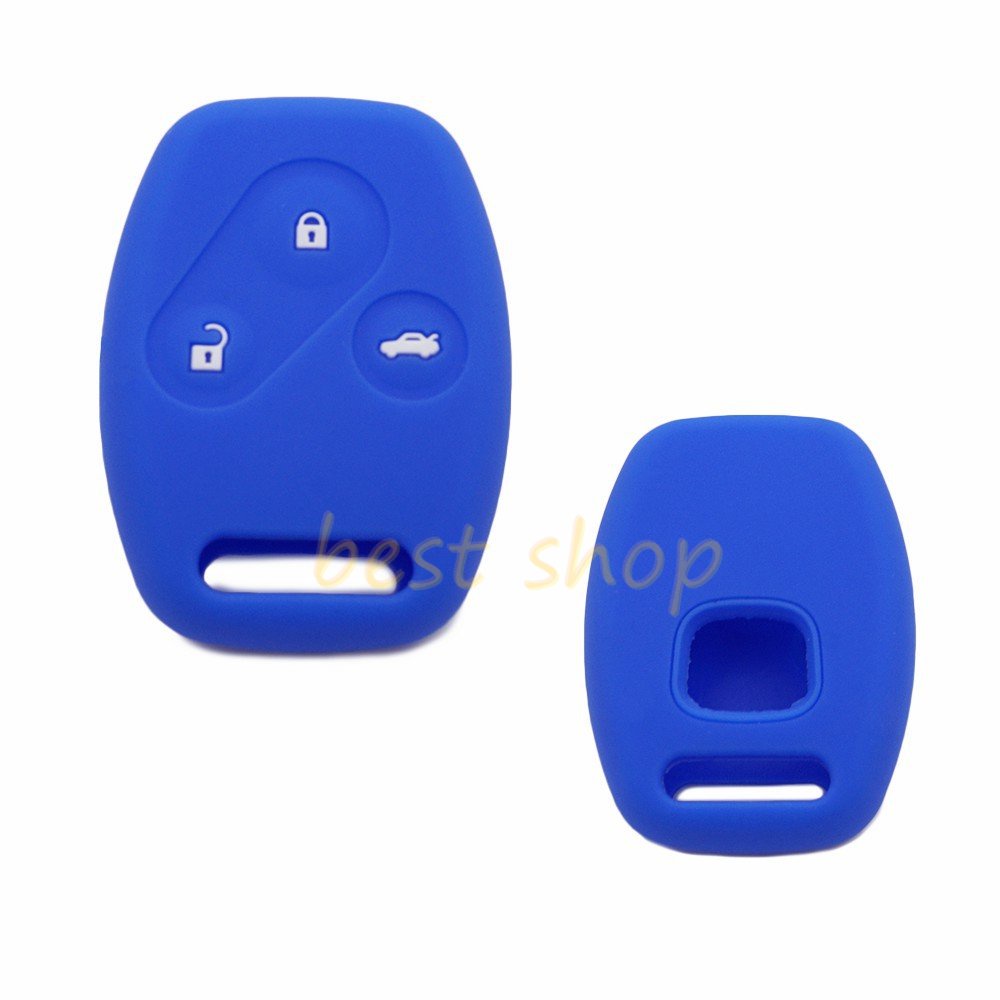 Silicone Key Case HONDA Jazz Brio CR-V CRV Civic Insight HRV Jazz ACCORD Tempat Kunci Mobil