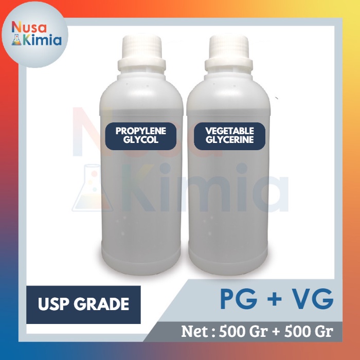 Paket VG 500 Gram + PG 500 Gram USP Grade