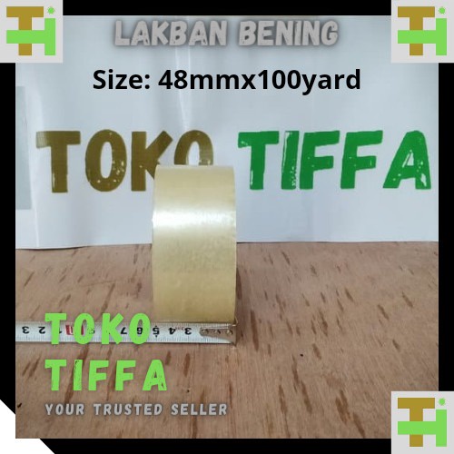 

Lakban bening 48mm x 100 yard Selotip