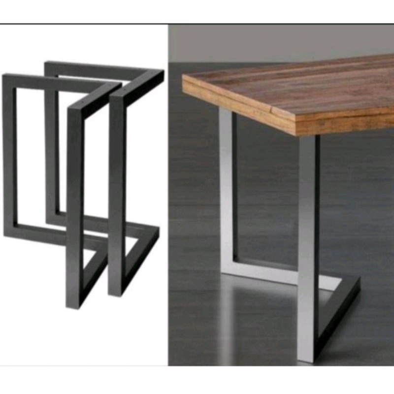 kaki meja besi hollow murah/kaki besi hollow berkualitas