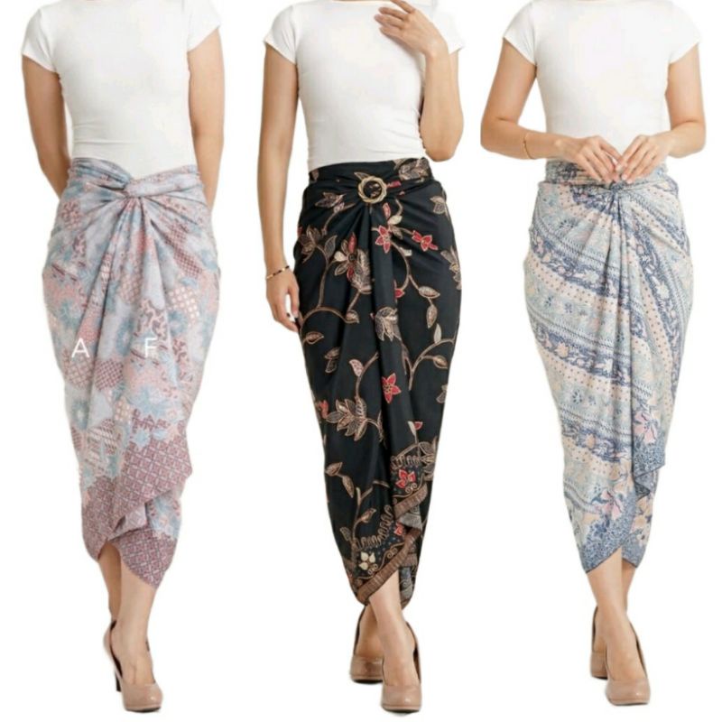 (50 Motif) Rok Lilit Batik Motif Terbaru / Rok Jarik / Rok Batik Floral / Rok Kebaya / Rok Bawahan Kebaya Modern / Rok Serut