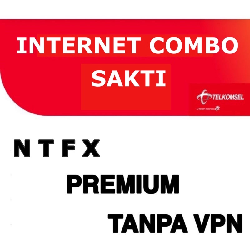 Telkomsel COMBO NTFX Sakti kualitas premium