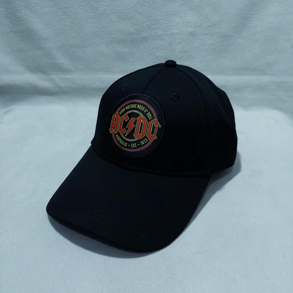 Topi / Baseball Cap Official AC/DC - EST 1973 PATCH Original