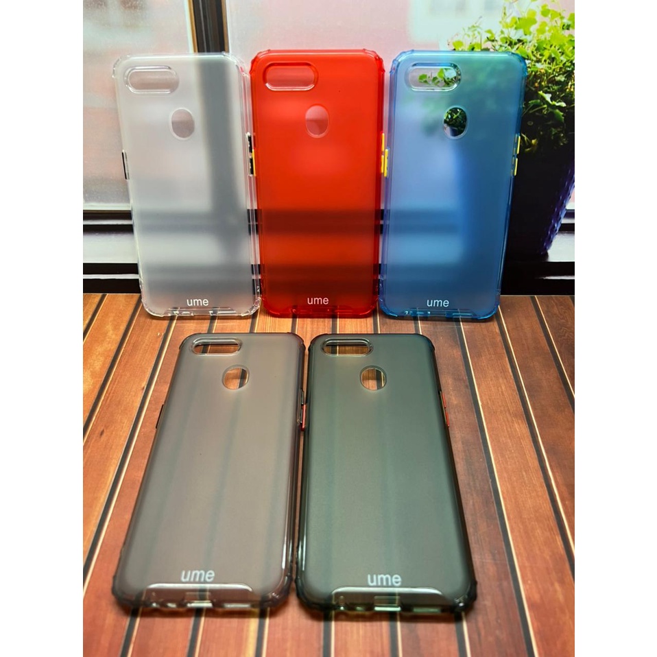 OPPO A12 CASE SILIKON UME TPU MATTE RAINBOW UNIQUE