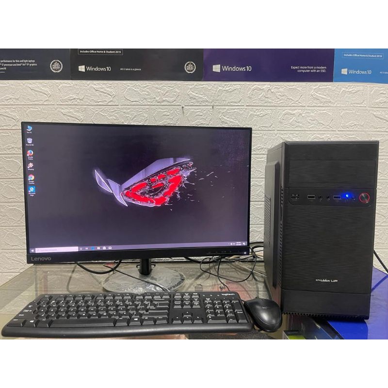 PC GAMING CORE I5 4590 + LED 24 INC + SSD240 BERGARANSI