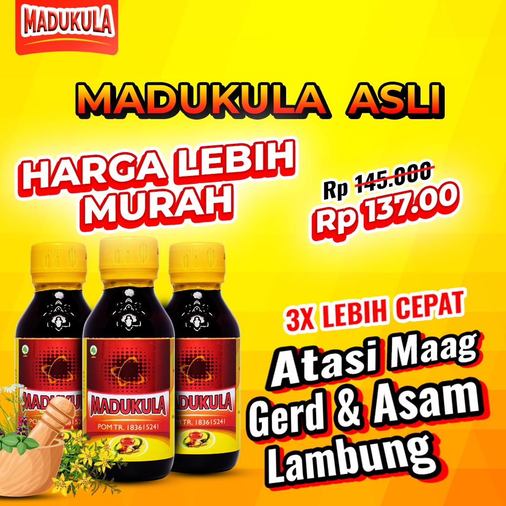 [NEW] PROMO BELI 2 GRATIS 1 MADUKULA BPOM ASLI DAN ORI