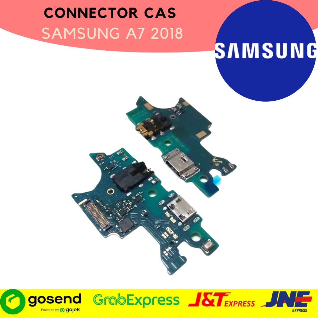 Konektor colokan cas  Samsung A7 2018 bergaransi