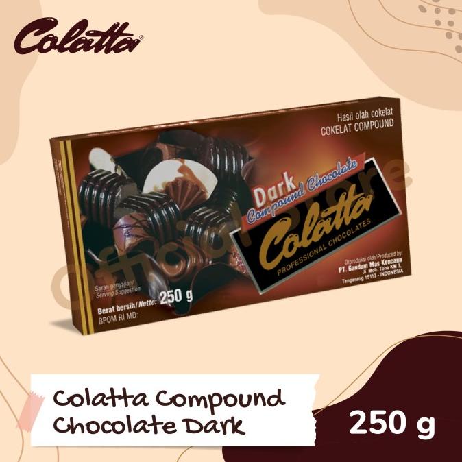 

Colatta Compound Chocolate Dark - Coklat Batang 250g