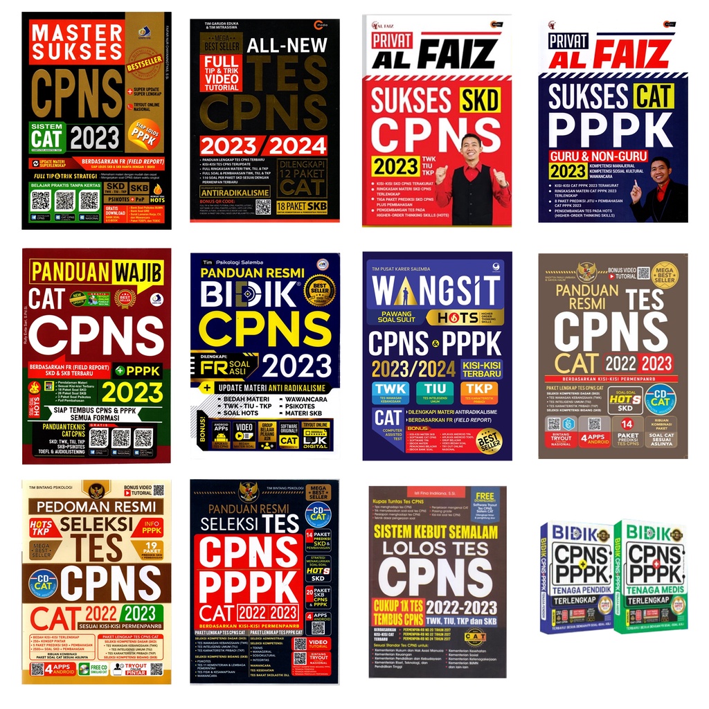 Buku CPNS All New Tes CPNS 2023 2024 2022/2023 Panduan Resmi Tes CPNS 2022/2023