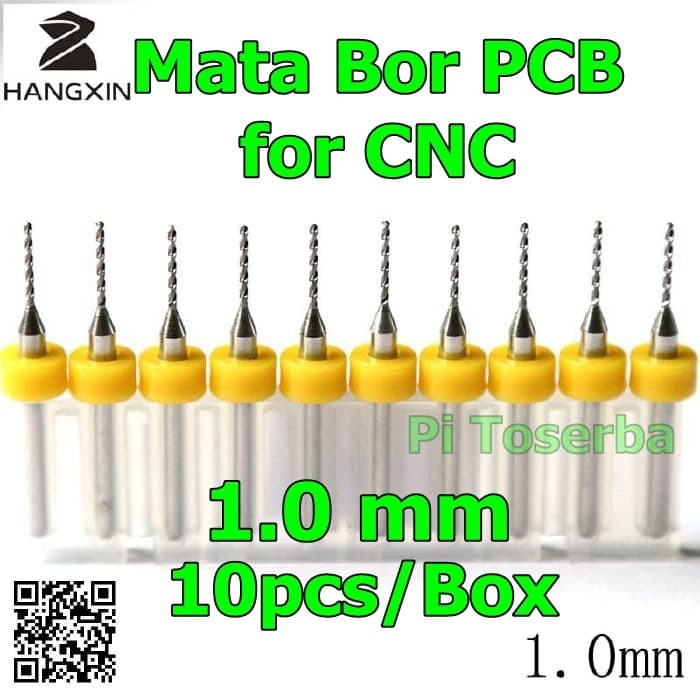 Drill bit 1mm 10pcs PCB mini drill tungsten Mata Bor for PCB CNC 1 mm