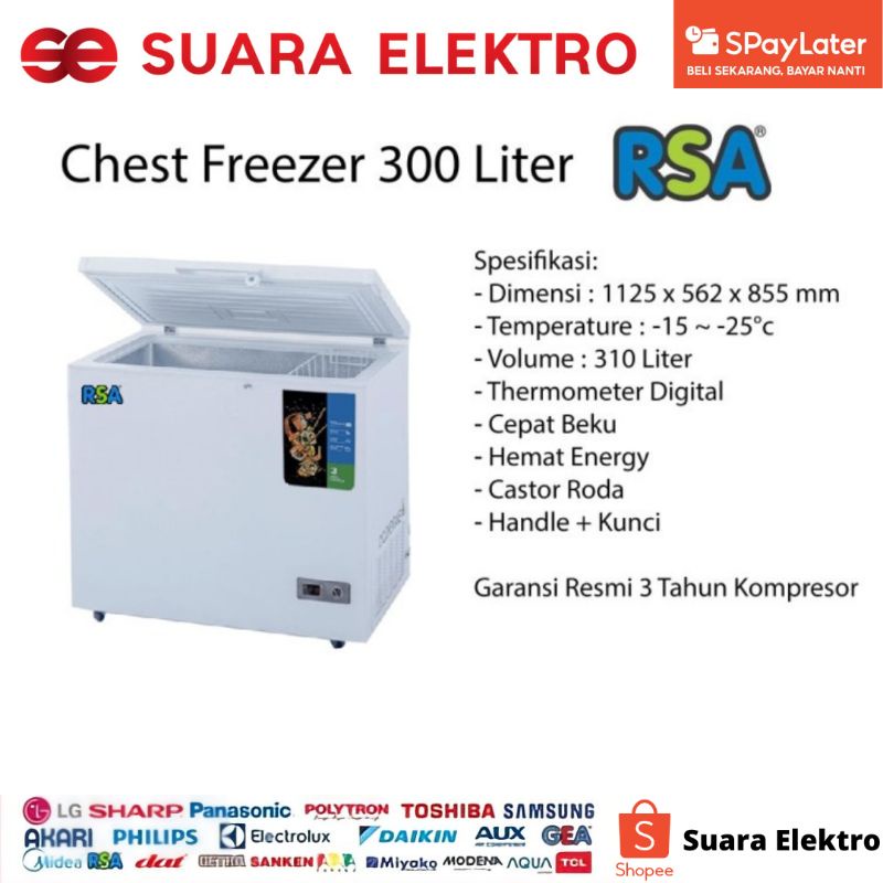 FREEZER BAK RSA CF-310 (310 LITER)