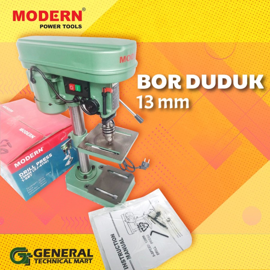 Mesin Bor Duduk MODERN ZJ 4110 / Bor Duduk 13mm Modern ZJ4110