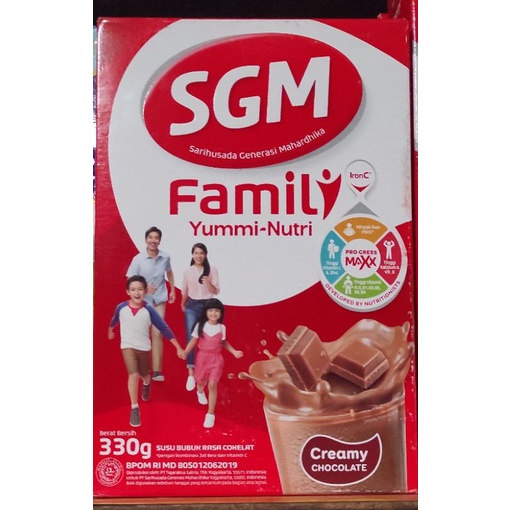 SGM Family Coklat 330gr