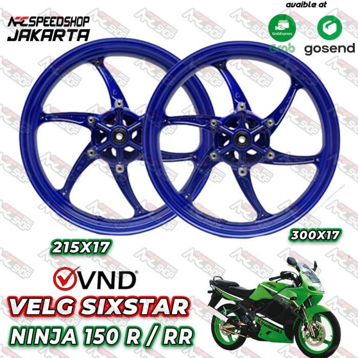 Vnd Velg Racing Six Star - Ninja Rr / R Blue #Rcb #Oz #Delkevic #Original