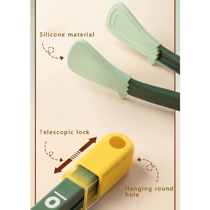 kitchen food grade / penjepit silicone tahan suhu tinggi