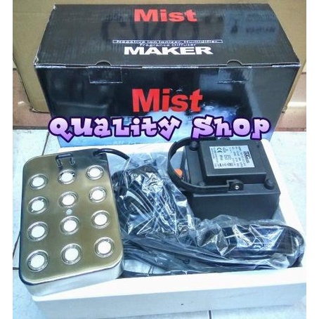 Sprinkler Mist Maker Ultrasonic 12 Mata Model Kotak