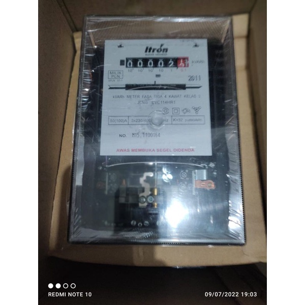 KWH METER ITRON 50/100A  3FASE