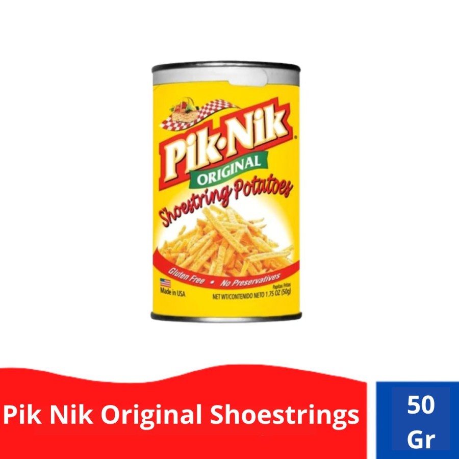 

Pik Nik Original Shoestrings Fries/ kentang Goreng 255 gr