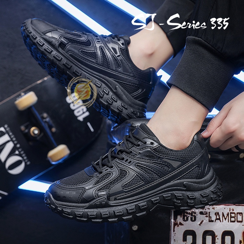 [OOS] Sepatu Sneakers Pria Trendy dan Keren Model Cakep Buat OOTD Kualitas Import Premium -335