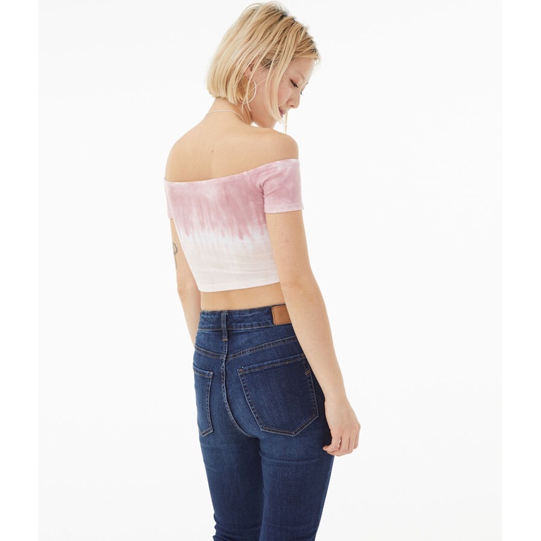 Aeropostale Off Shoulder Crop Top