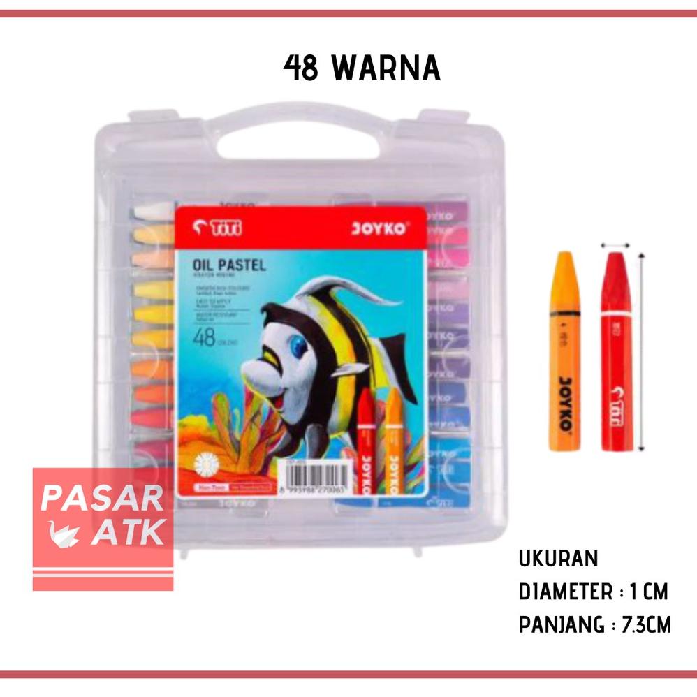 

( Bayar Ditempat ) Crayon TITI JOYKO 48 Warna