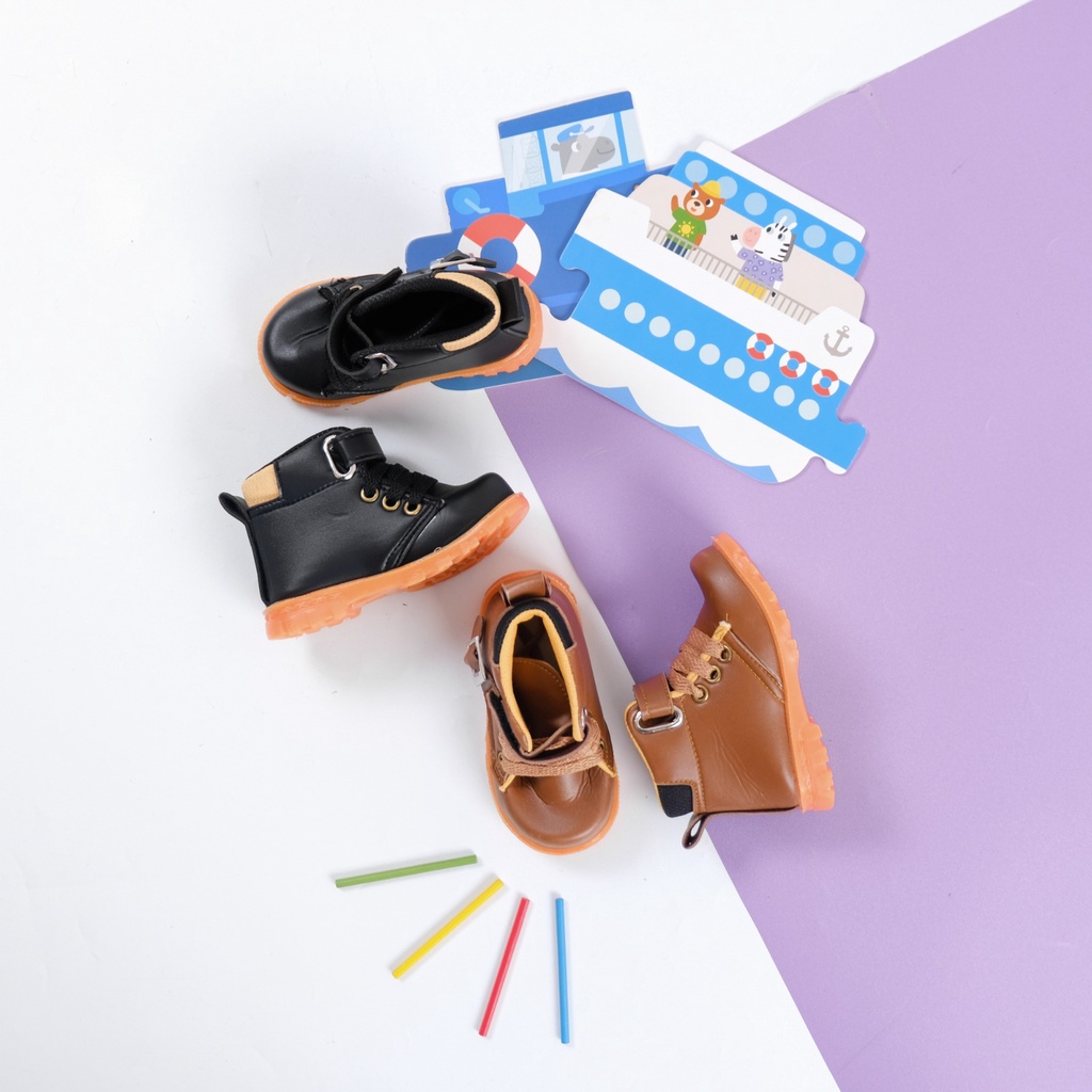Fairy Baby Ace Boot | Sepatu Boot Bayi 0-2 Tahun Premium